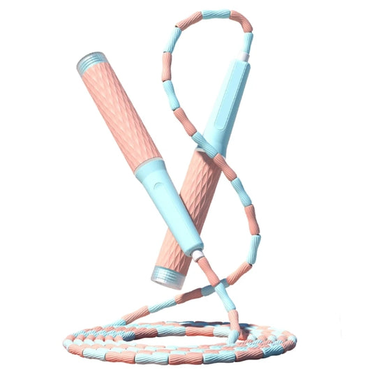 Beads Jumping Rope, Adjusted Segmented Fitness Skipping Rope for Women Man Kid Jump Rope, Workout and Weight Loss