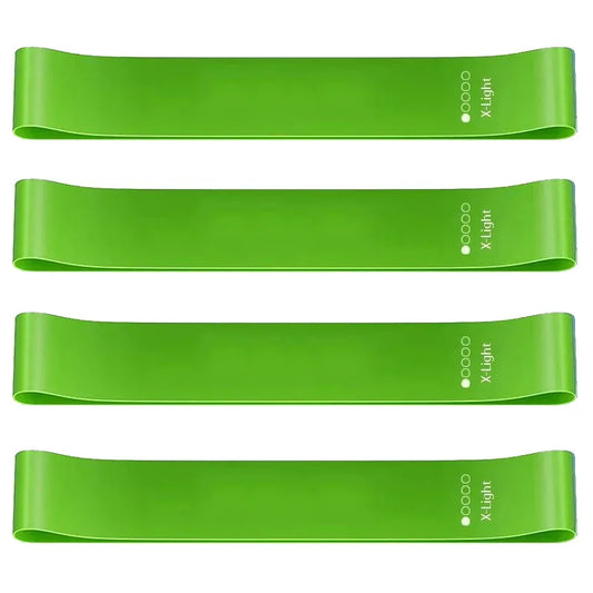1/2/4 pcs Yoga Resistance Rubber Bands Fitness Elastic Bands Gym Strength Training Pilates Latex Elastic Bands Indoor Equipment