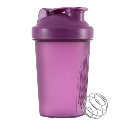400ML Shaker Bottles Colorful Whey Protein Powder Mixing Bottle Fitness Gym Shaker Outdoor Portable Plastic Drink Cup