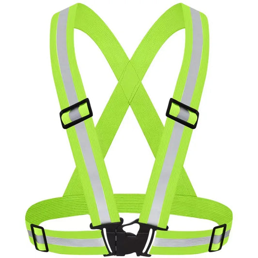 Reflective Safety Vest - High Visibility Vest Adjustable Straps for Outdoor Jogging, Cycling, Walking and Riding