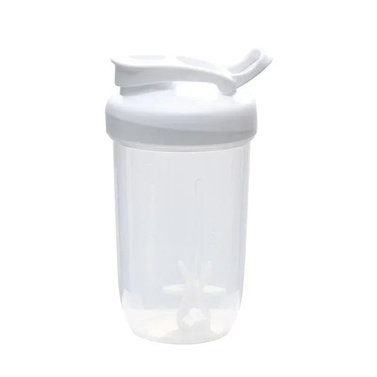Shaking Cup 400ml Protein Powder Shaker Bottle Leak Proof Water Bottle for Gym Outdoor Fitness Training Sport Mixing Cup