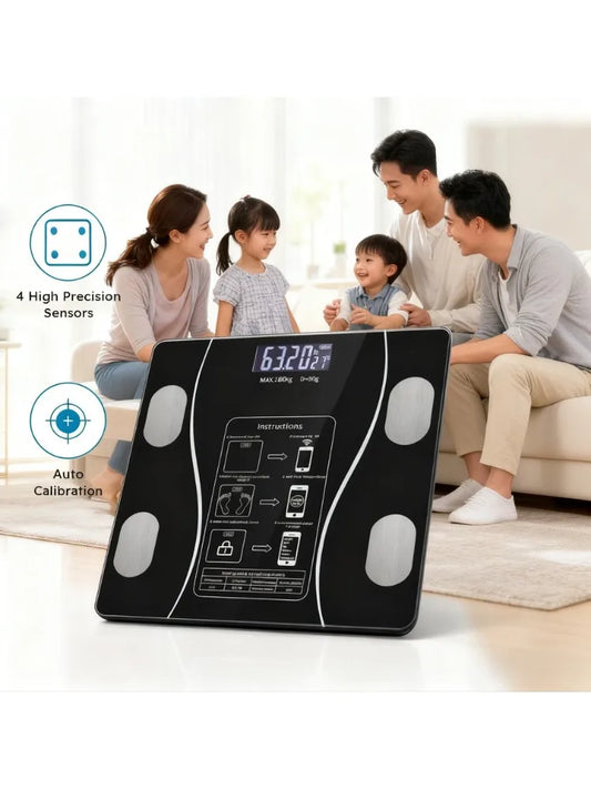 Latest USB Body Fat Scale Smart Accurate Household Fat Scale Adult Weight Scale Mini Digital Scale Weighing Device Weight Scale