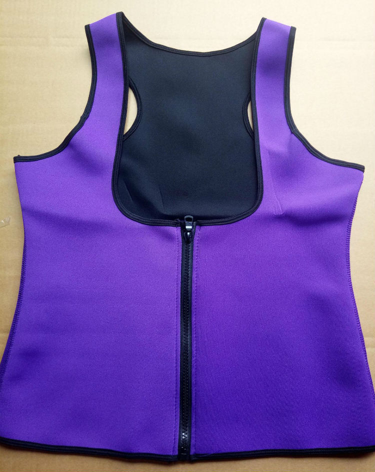 Women's Slimming Neoprene Vest Hot Sweat Shirt Body Shapers