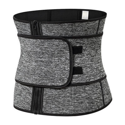 Cross-Border Hot Sale Neoprene Sweat Burst Corset Hot Shapers Zipper Velcro Belt Waist Waist