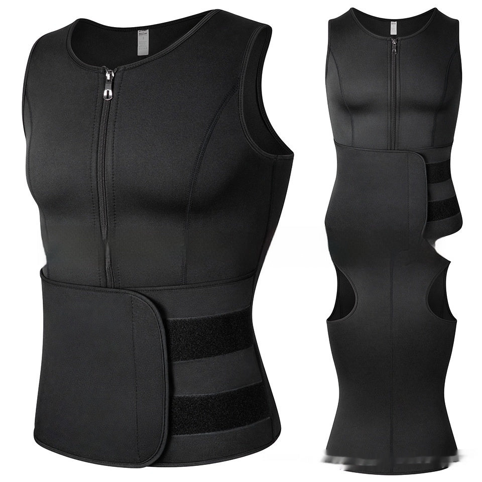 Men's Body Shapers Sauna Sweat Wicking Waist Corset