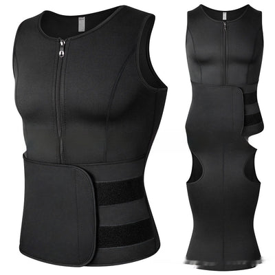 Men's Body Shapers Sauna Sweat Wicking Waist Corset