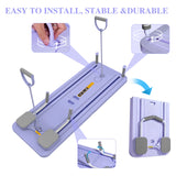 Abdominal Training Board Multi-function Fitness Pushup Board Automatic Rebound Foldable Pilates Board Home Gym Fitness Equipment