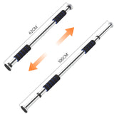 Pull Up Bar Doorway Chin Up Bar No Screws Door Frame Chin Up Push Up Sit Up Bar Adjustable 62-100cm (24''-39'') Up to 150kg
