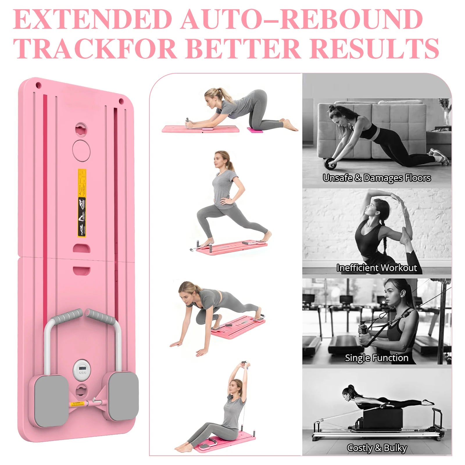 Multifunctional Fitness Pushup Board Abdominal Training Board Workout Exercise Equipment All Body Training Board Fitness Push-up Board