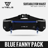WRELS Upgraded Running Belt Bag With Water Bottles Hydration Belt Running Pouch Bag  Fanny Pack Phones Waist pack for Sports