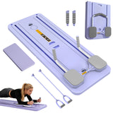 Abdominal Training Board Multi-function Fitness Pushup Board Automatic Rebound Foldable Pilates Board Home Gym Fitness Equipment
