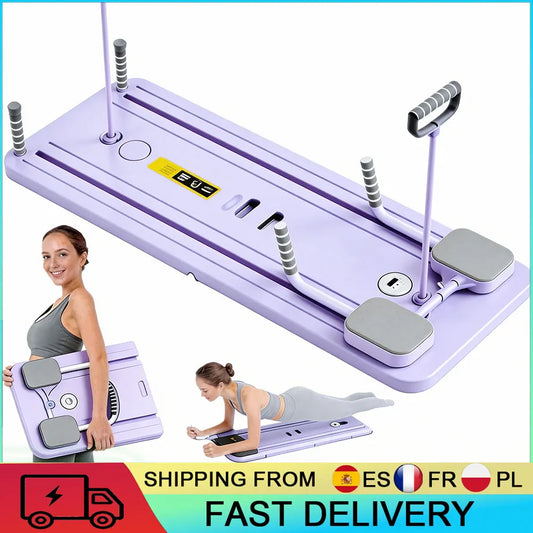 6 in 1 Foldable Push Up Board Multifunctional Fitness Equipment Training Workout Equipment for Chest Abs Arm Back Full Body