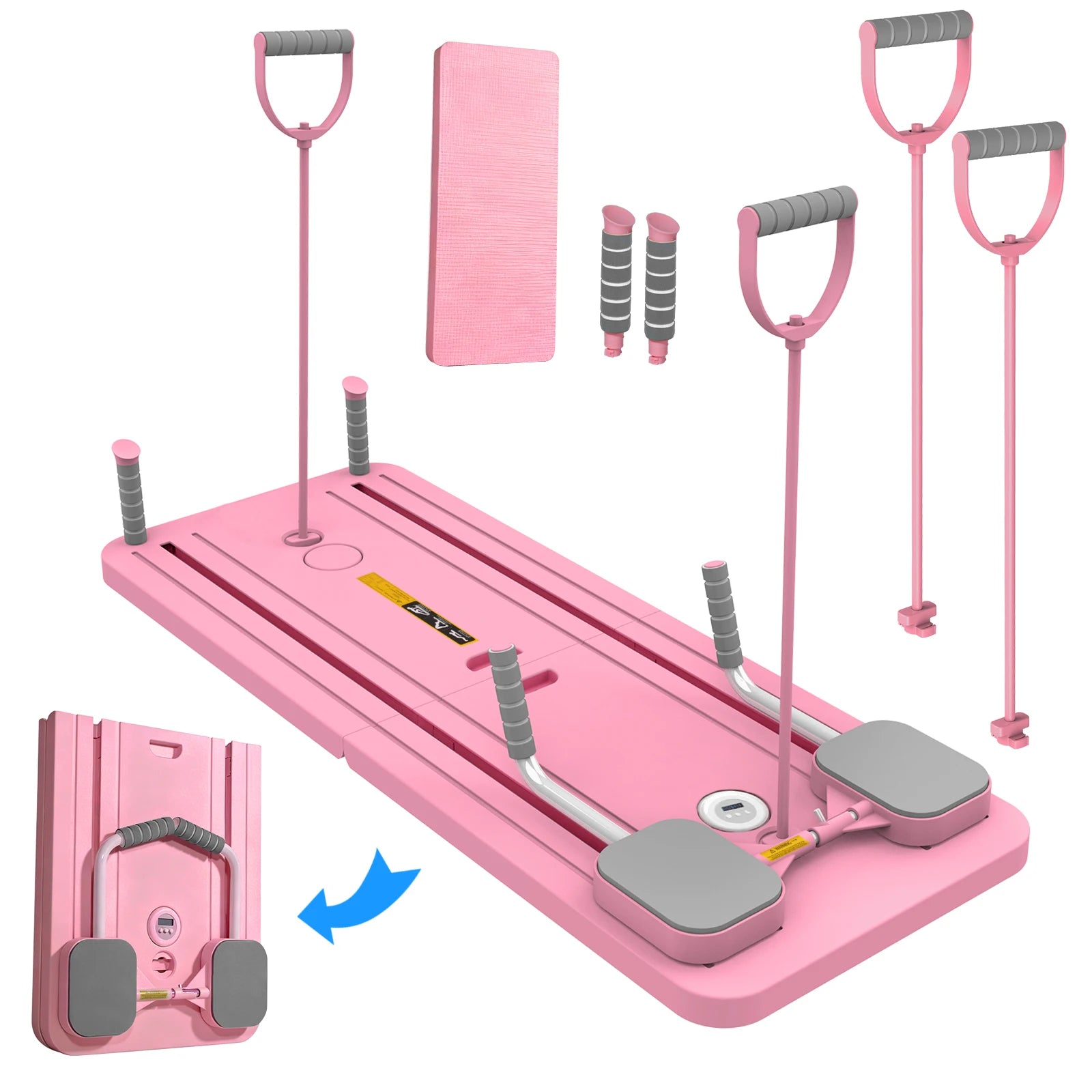 Versatile Pilates Board Abdominal Training Board Workout Exercise Equipment All Body Training Board Fitness Push-up Board
