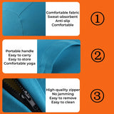 65cm Balance Ball Chair for Office & Home  Washable Cotton Cover Ergonomic Exercise Ball for Posture Back Relief Yoga Ball Chair