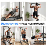 9-level, multi-function adjustable height pull-up bar, load-bearing capacity of kg, abdominal exercises