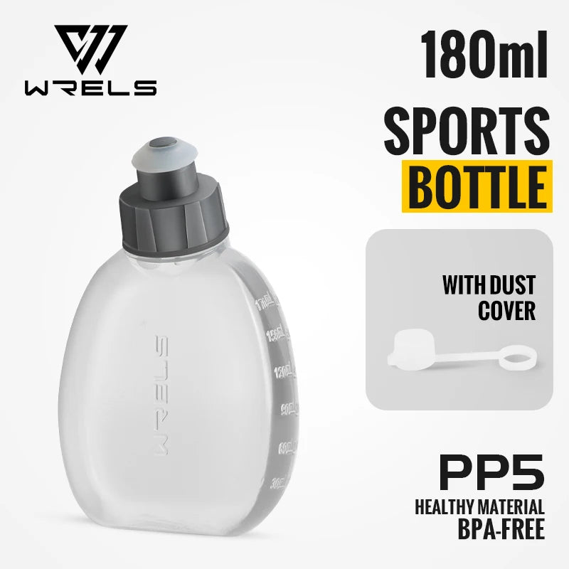 WRELS Upgraded Running Belt Bag With Water Bottles Hydration Belt Running Pouch Bag  Fanny Pack Phones Waist pack for Sports