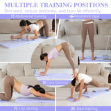 Abdominal Training Board Multi-function Fitness Pushup Board Automatic Rebound Foldable Pilates Board Home Gym Fitness Equipment