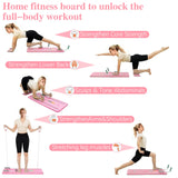 Multifunctional Fitness Pushup Board Abdominal Training Board Workout Exercise Equipment All Body Training Board Fitness Push-up Board