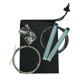 Cable Speed Rope - Adjustable Tangle Free Jump Rope with Ball Bearings, 줄넘기, saltar la cuerda RPM Style