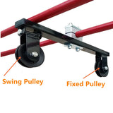 Home Gym Pulley Kit – DIY Cable Machine System for Round Tube & Strength Training