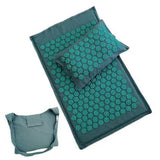 Spike Mat Acupressure Mat, Massage Mat Acupuncture Pillow Set Yoga Mat Needle Relieve Back, Neck and Sciatic Pain, Relax Muscles
