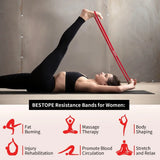 Fitness Rubber Resistance Bands Set Heavy Duty Pull Up Band Yoga Workout Strength Training Elastic Bands Loop Expander Equipment