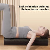 High-Density Foam EPP Yoga Foam Roller Black Portable Solid Foam Roller Solid Foam Shaft Message Roller Body Exercises