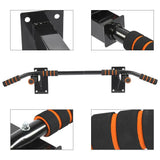 Wall Pull Up Bar Pull Up Bar Wall Mount Pull Up Bar Chin Up Body Bulding Exercise Fitness Gym Home with 6 Foam Handles