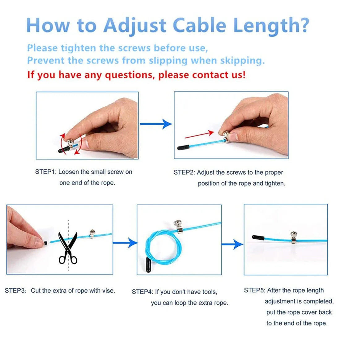 Men Women Speed Jump Rope Kids Skipping Rope Gym Workout Equipment Steel Wire Bearing Adjustable Fitness MMA Training