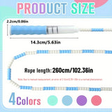 Bamboo Joint Soft Bead Skipping Rope Anti-Skid Segmented Fitness Jump Rope Professional Anti Slip Sports Rope Children