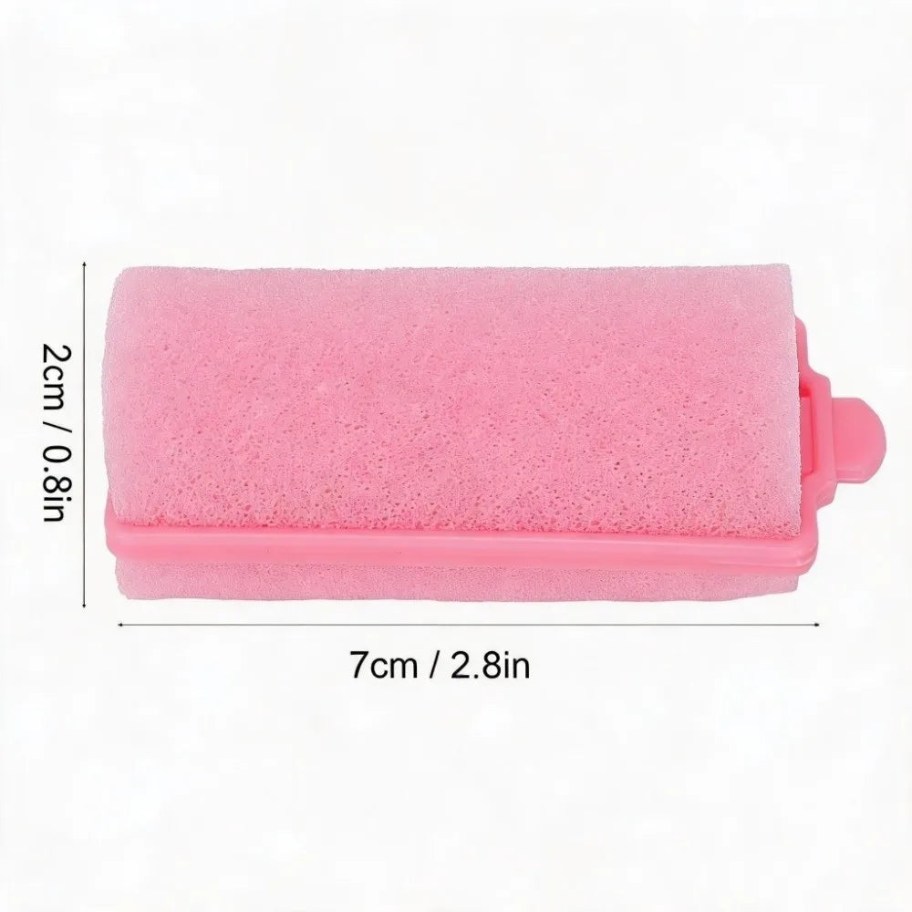 12pcs Styling Tool Soft Foam Sponge Hair Roller Pink Daily Soft Hair Curler Professional Easy to Use Foam Hair Roller Home Salon