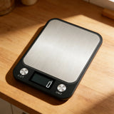 Digital Kitchen Scale Weighing Food Coffee Balance Smart Electronic Digital Scales Stainless Steel Design for Cooking and Baking