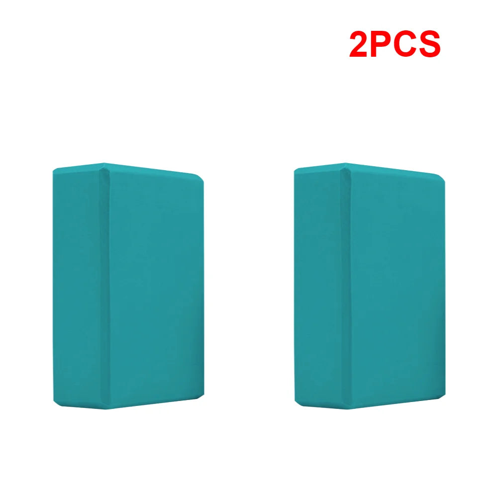 1-5PCS EVA Yoga Building Blocks Cubes Reinforcement Mats Sports Pilates Bricks Exercise Home Exercise Fitness Blocks for Yoga