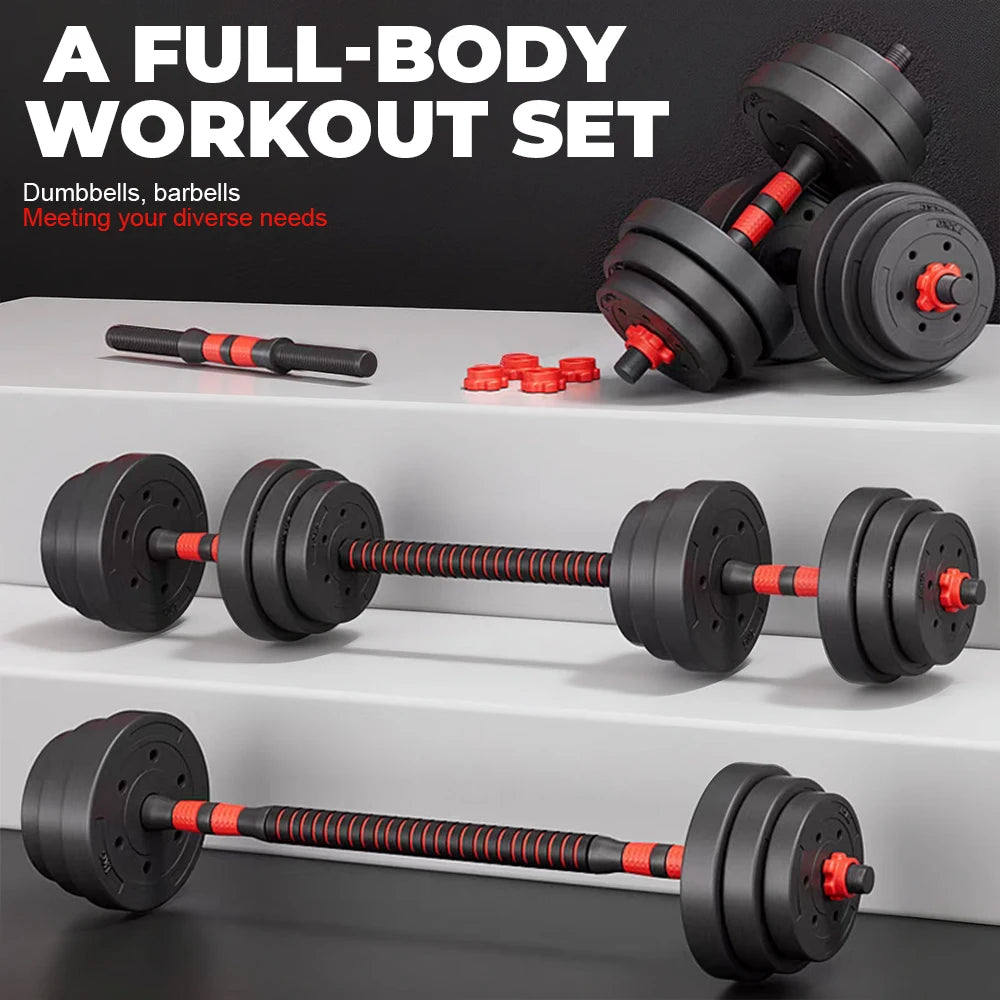 25kg Adjustable Dumbbell Set Sand-Filled Home Gym Equipment for Building Arm Strength And Muscle