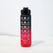 black red