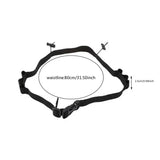 Running Race Waist Pack Number Belt Bib Holder For Triathlon Marathon Cycling Motor With 6 Gel Loops Fitness Sport Accessories