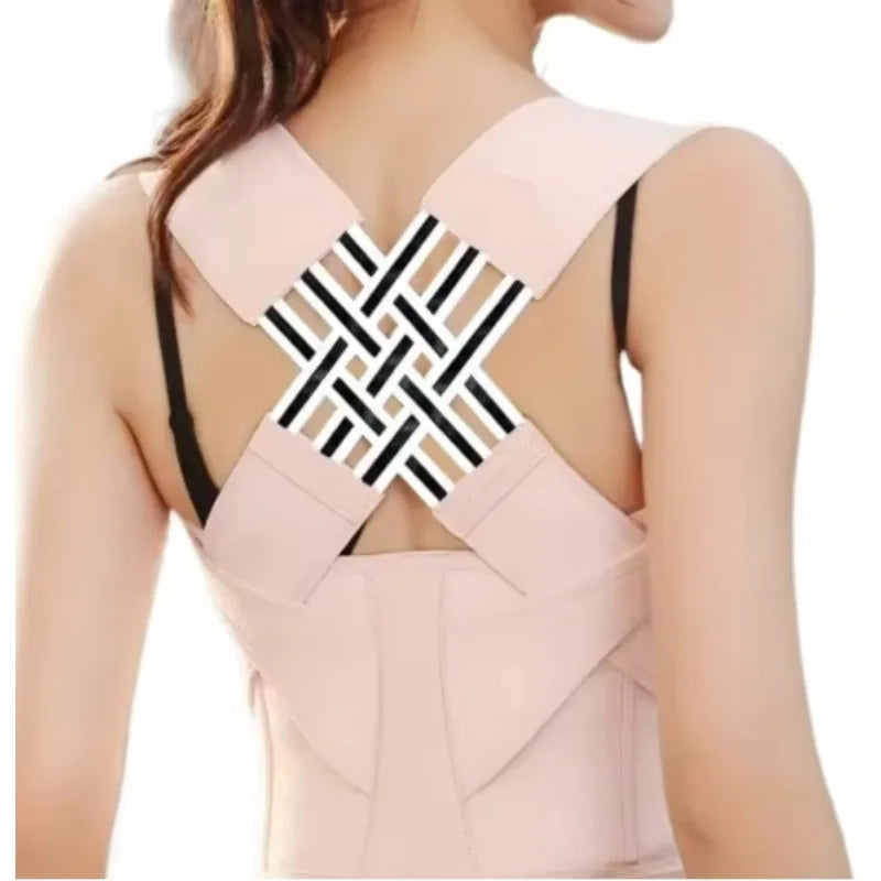 Posture Corrector for Women and Men, Adjustable Shoulder Posture Brace, Back Straightener Posture, Used for Middle Upper Spine