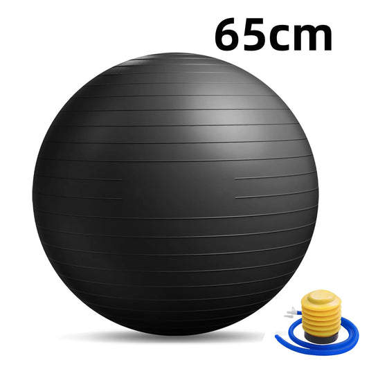 High quality explosion-proof inflatable yoga ball, suitable for exercise and balance, suitable for gym, yoga and home training