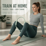 Pilates Ring Magic Circle Detachable Silicone Fiberglass Core Home Gym Fitness Equipment Slim Body Shaping Workout