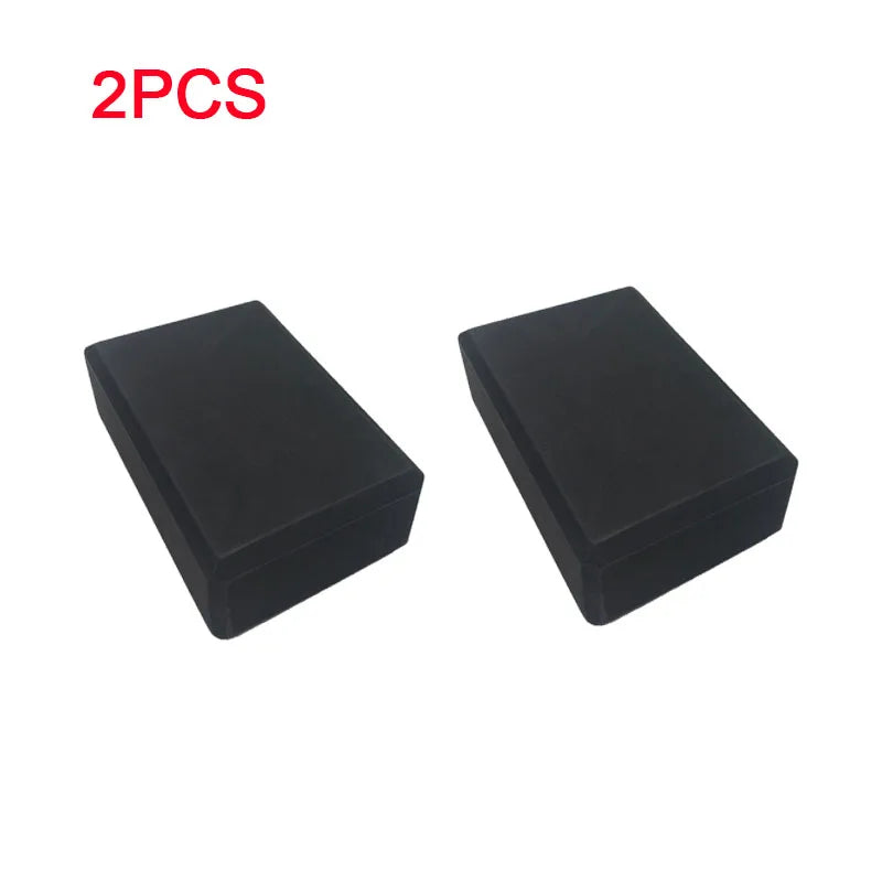 New 2PCS Yoga Building Blocks Cubes Pilates Bricks Reinforcement Mats Exercise Home Sports Supplies Exercise Eva YJZ01