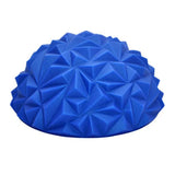 16cm Yoga Ball PVC Inflatable Massage Point Half Fit Ball Balance Trainer Stabilizer GYM Pilates Fitness Pineapple Massage Ball