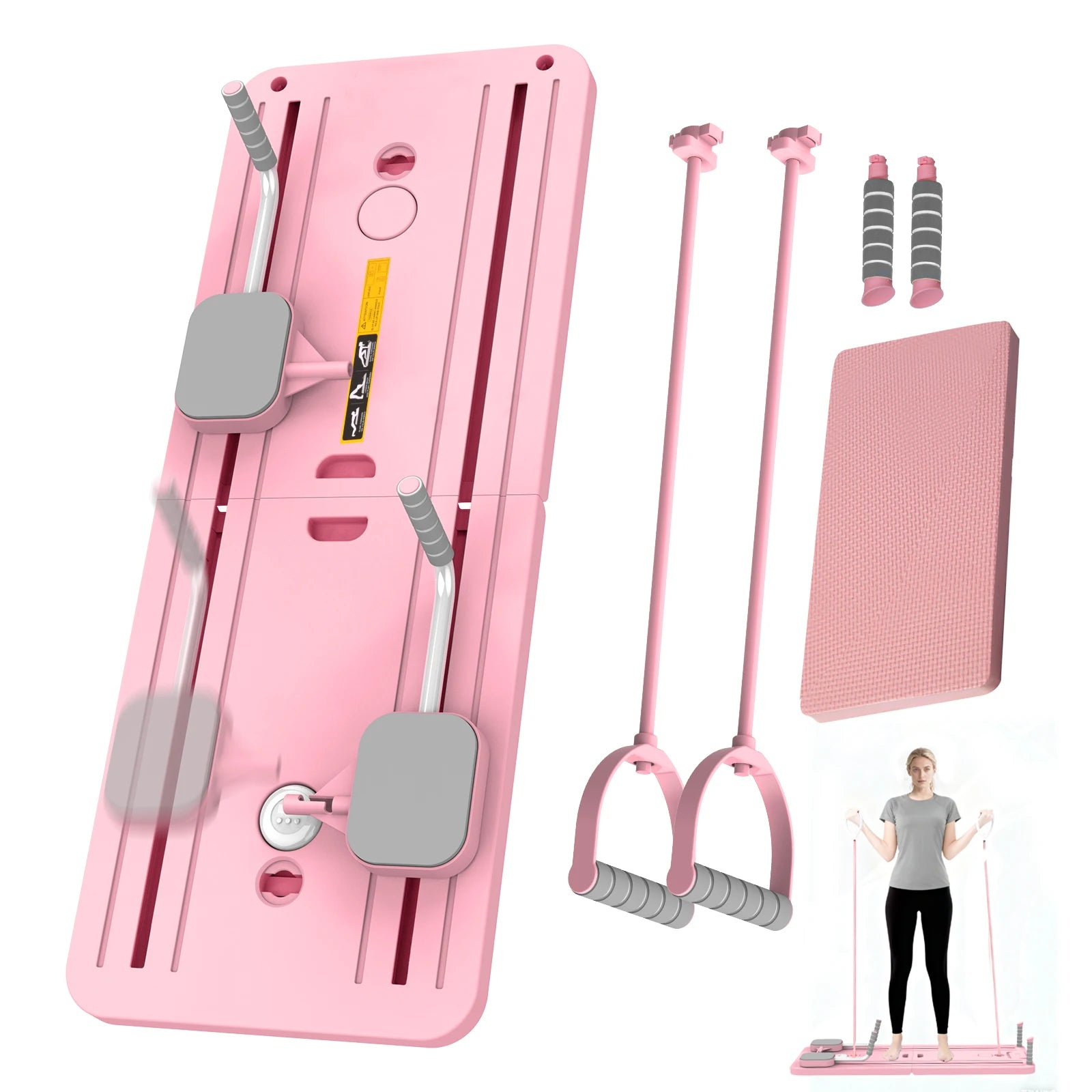 Multifunctional Fitness Board Abdominal Board Foldable Push Up Plate Ab Pilates Board Reformer Fitness Core Workout Equipment
