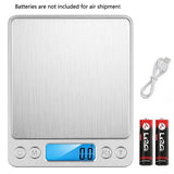 LCD Digital Jewelry Scale 3kg 0.1g/500g 0.01g Smart Precision Electronic Pocket Portable Kitchen Food Scales Gram Weight Balance