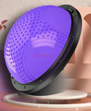 1PCS Wave speed ball, half circle balance ball, fitness yoga ball, thick explosion-proof foot, half circle