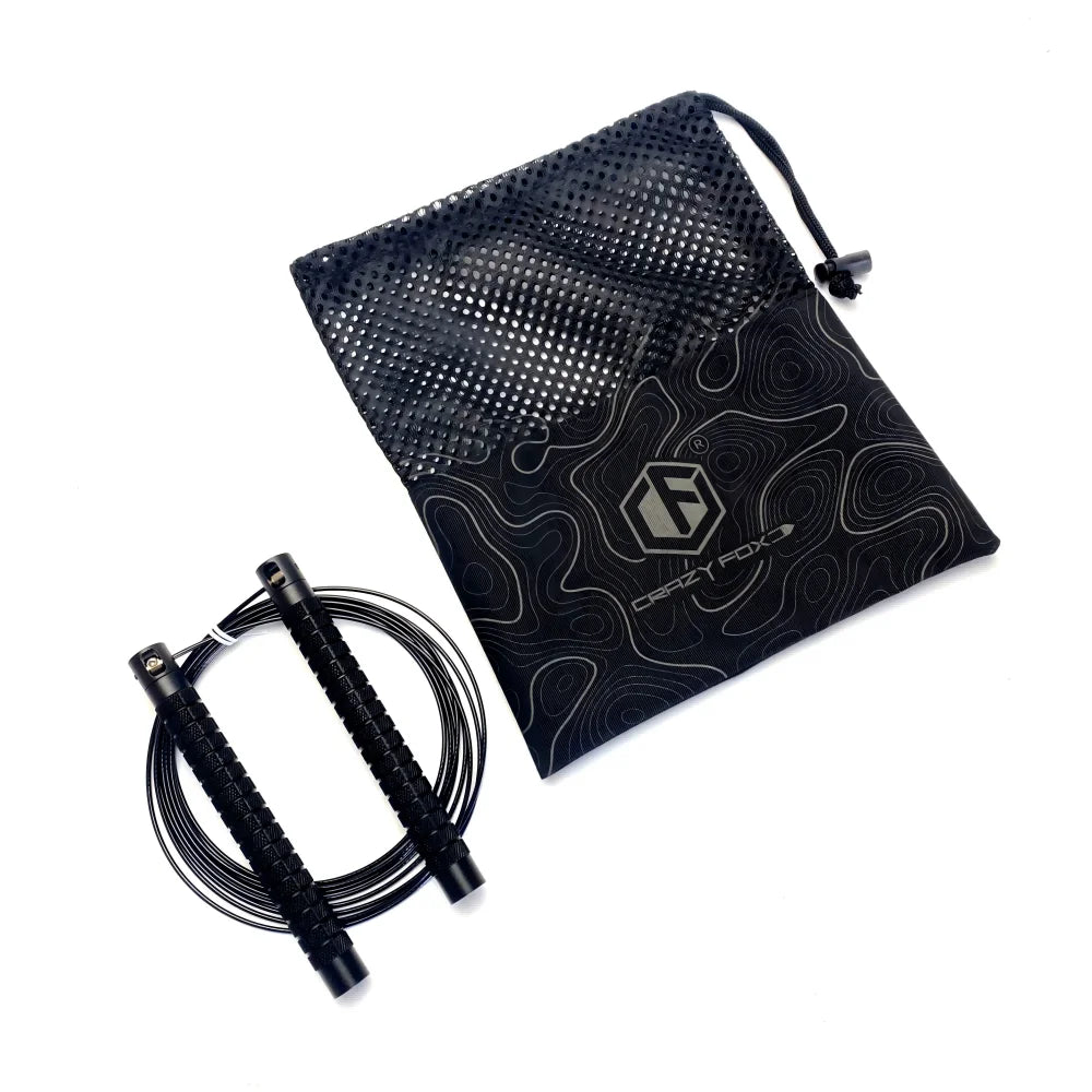 Cable Speed Rope - Adjustable Tangle Free Jump Rope with Ball Bearings, 줄넘기, saltar la cuerda RPM Style