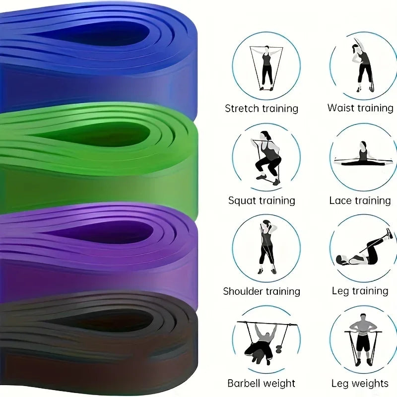 Resistance Bands Set Pull Up Assistance Bands Exercise Bands For Men and Women Home Fitness Body Stretching Strength Training