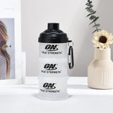 3-Layer Portable Protein Powder Funnel Box Fitness Supplement Bottle Handle Layered Storage Medicine Snack Can