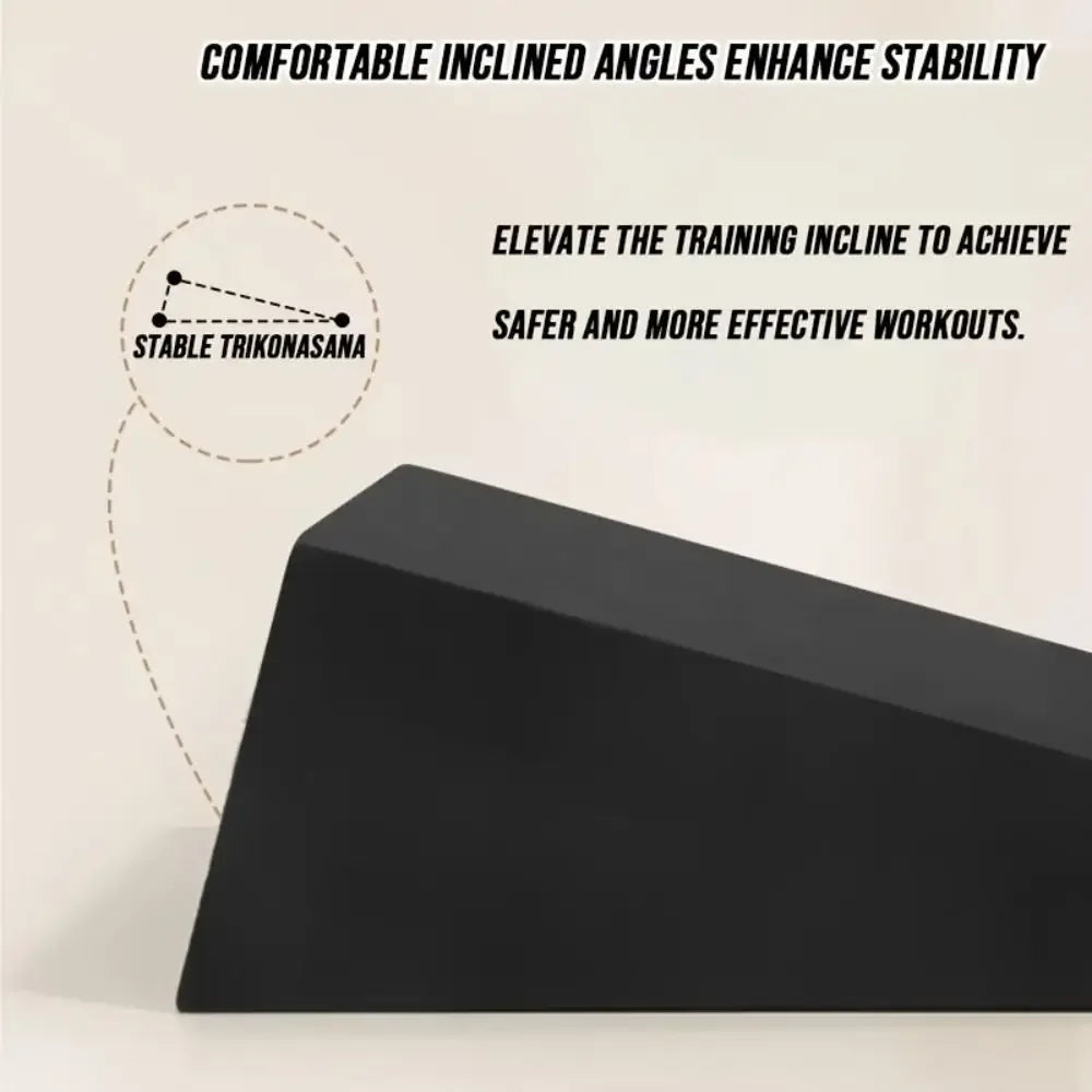 1 Pair Incline Design Yoga Squat Wedge Adjustable Leg Recovery Triangle Yoga Blocks Stability Training Calf Stretch