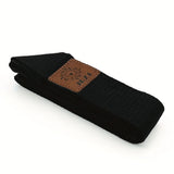 Multifunctional Yoga Mat Leather Label Strap - Yoga and Pilates Stretch Strap, Perfect for Fitness and Training