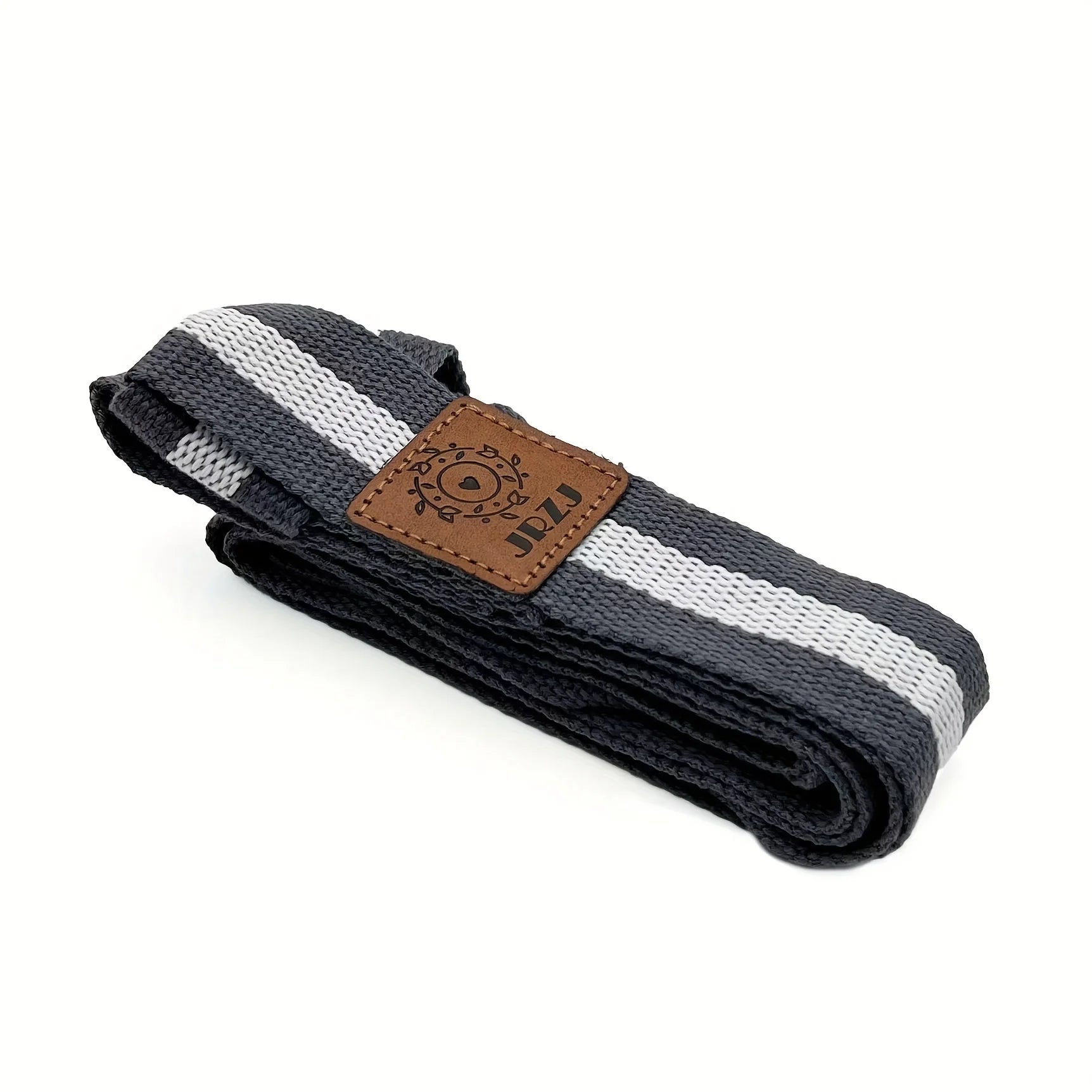 Multifunctional Yoga Mat Leather Label Strap - Yoga and Pilates Stretch Strap, Perfect for Fitness and Training